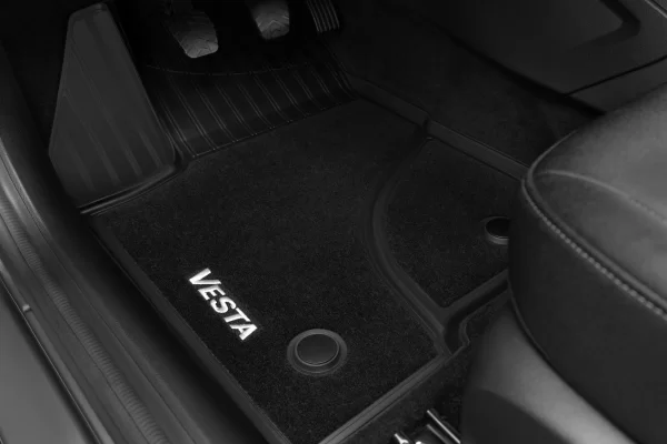 Комплект комбинированных ковров салона (вакуумформовка) для Lada Vesta NG