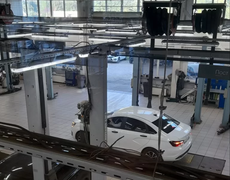 Обратился к дилеру по гулу ступичного подшипника передний Lada Vesta NG