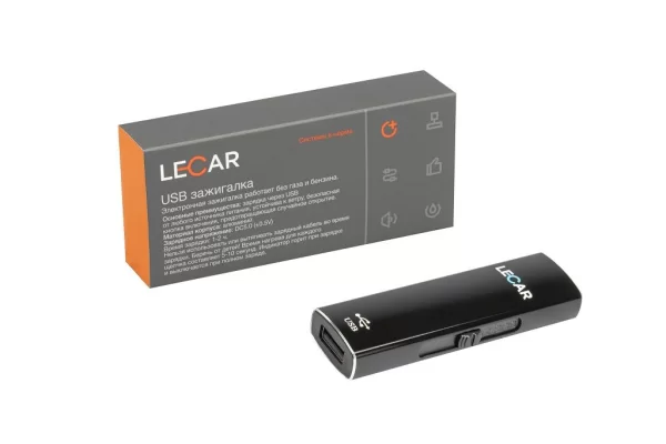 USB-зажигалка (беспламенная спираль) LECAR