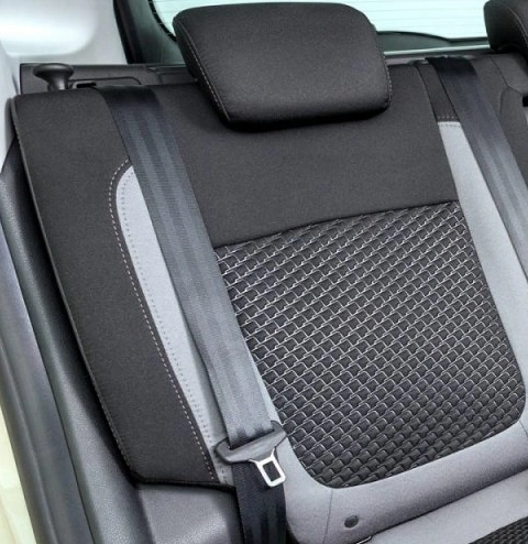 Обивка правой спинки заднего сидения E2 ANTHRACITE (без подлокотника) для Lada Vesta