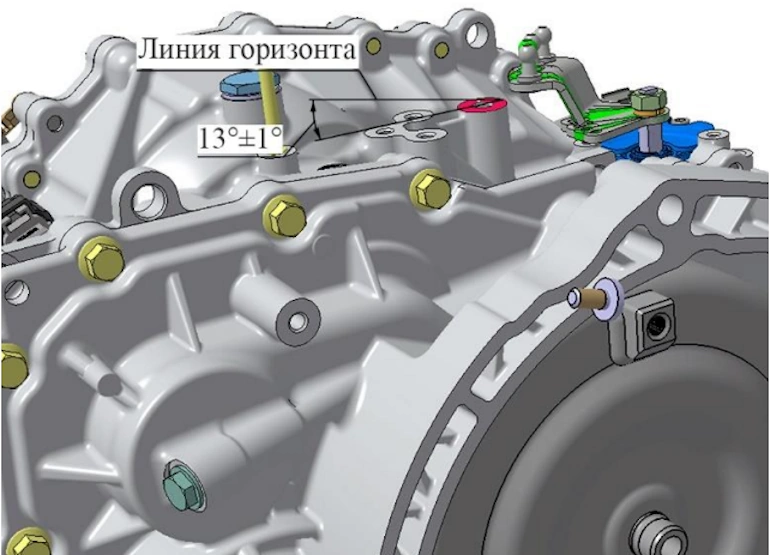 Как проверить уровень масла в вариаторе WLY CVT18 на Lada Vesta NG