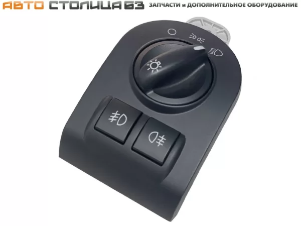 Модуль управления светом (с ПТФ, зеленая подсветка) для Lada Granta, Kalina-2