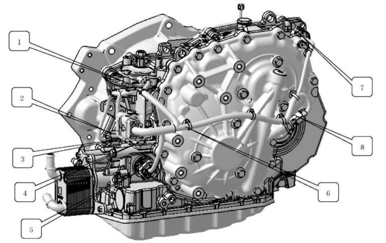 Датчики вариатора CVT 0CF18 (WLY CVT18) Lada Vesta NG