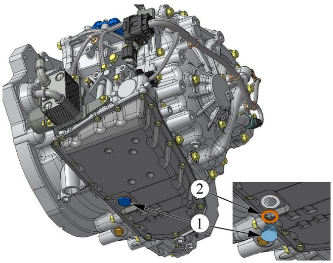 Как заменить масло в вариаторе WLY CVT18 / 0CF18 на Lada Vesta NG