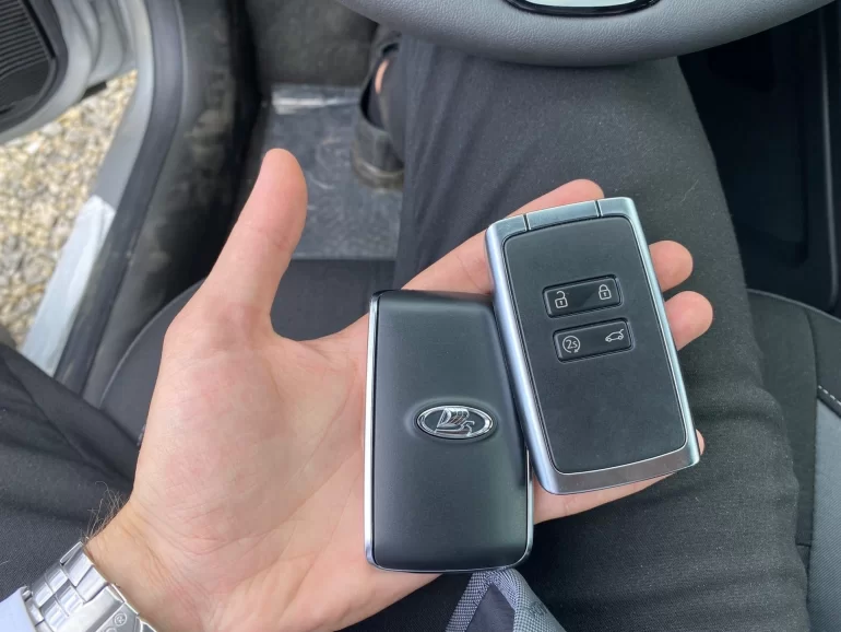 Ключ от автомобиля Lada Vesta NG, что изменилось в ходе импортозамещения