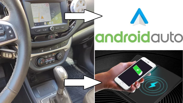Как установить беспроводную зарядку и Android auto без провода в Lada Vesta Как установить беспроводную зарядку и Android auto без провода в Lada Vesta