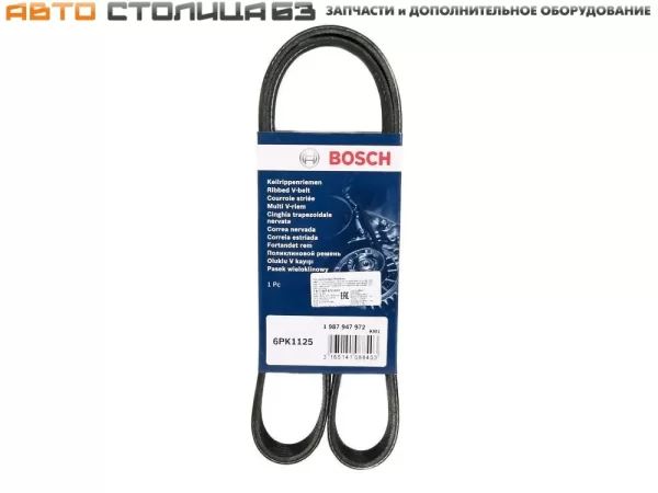 Ремень генератора 6РК1125 (КУ Panasonic) BOSCH для Lada Priora
