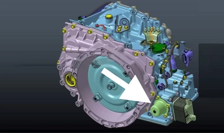 Как заменить фильтр тонкой очистки масла вариатора WLY CVT18 на Lada Vesta NG