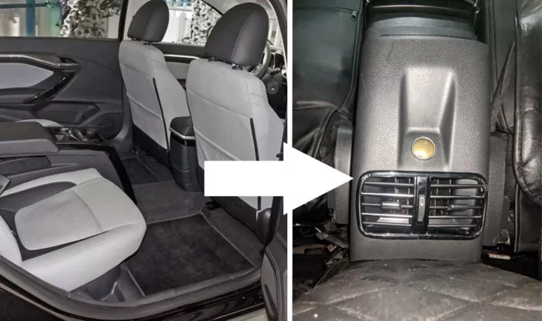 Установка воздуховодов в тоннель для задних пассажиров Lada Vesta, XRAY, Largus Установка воздуховодов в тоннель для задних пассажиров Lada Vesta, XRAY, Largus