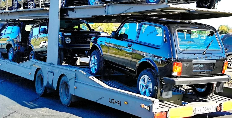 АВТОВАЗ возобновил покраску Lada Niva Legend в черный цвет?