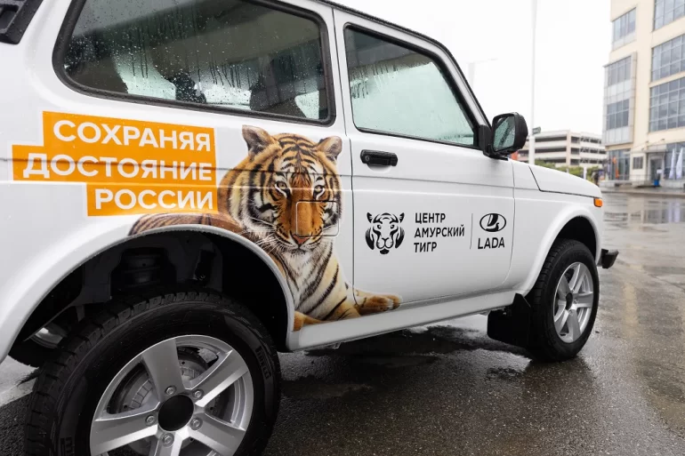Автомобили LADA помогают в защите амурских тигров