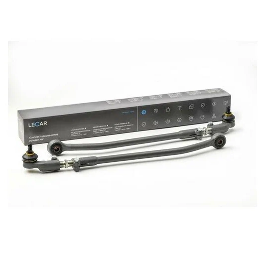 Комплект тяг рулевой трапеции LECAR для Lada Kalina