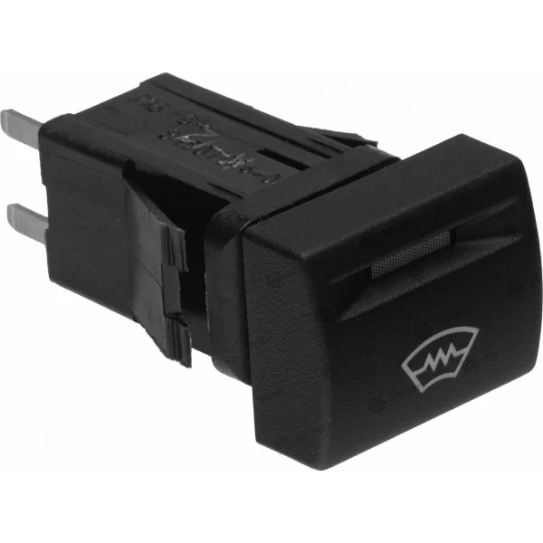 Выключатель (кнопка) обогрева ветрового стекла (белая подсветка) для Lada Granta, Kalina, Priora, Datsun