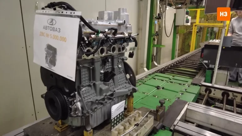 АВТОВАЗ выпустил 5-миллионный 16-клапанный двигатель ВАЗ АВТОВАЗ выпустил 5-миллионный 16-клапанный двигатель ВАЗ