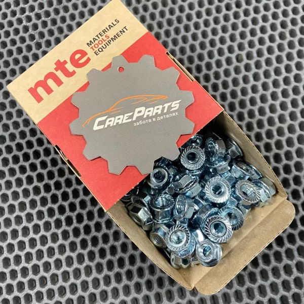 Гайка фланцевая WURTH M8 DIN6923 8 WS13 (A2K)