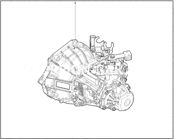 Механическая 6-ступенчатая коробка передач в сборе (МКПП6)