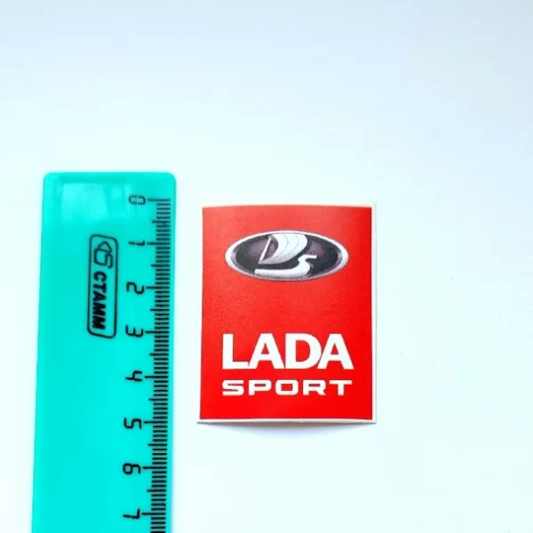 Наклейка автомобильная LADA Sport