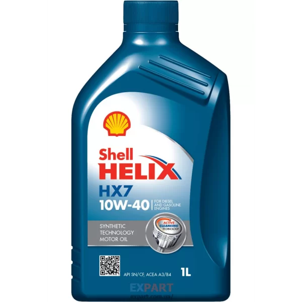 Масло моторное Shell Helix HX7 10W-40 полусинтетика