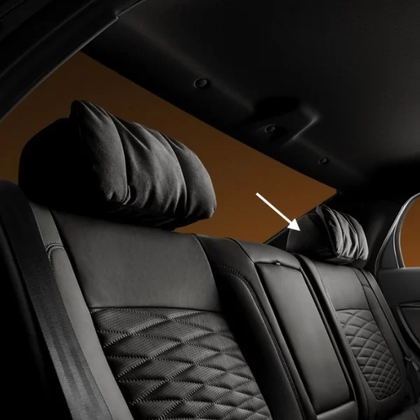 Обивка подголовника заднего бокового BLACK для Lada Aura