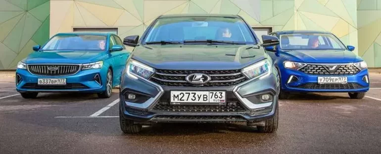 Lada Vesta NG с вариатором сравнили с китайскими конкурентами Geely и Jetta