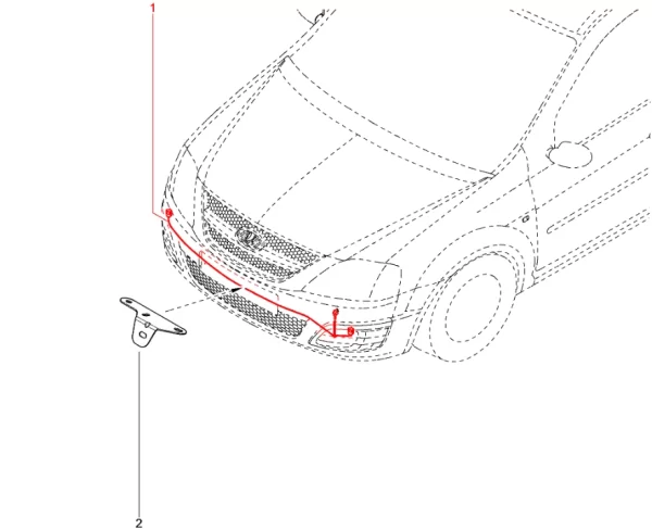 Жгут противотуманных фар для Lada Largus