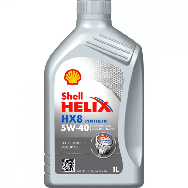 Масло моторное Shell Helix HX8 5W-40 синтетика
