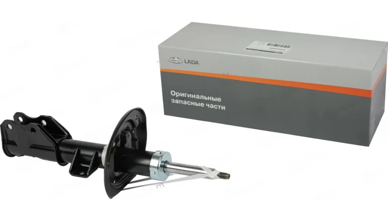 Какой фирмы штатные передние амортизаторы на Весте?