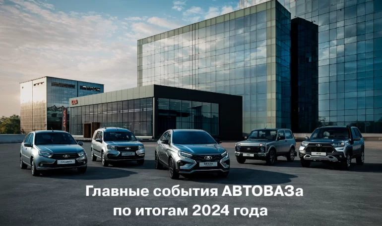 Главные достижения АВТОВАЗа в 2024 году