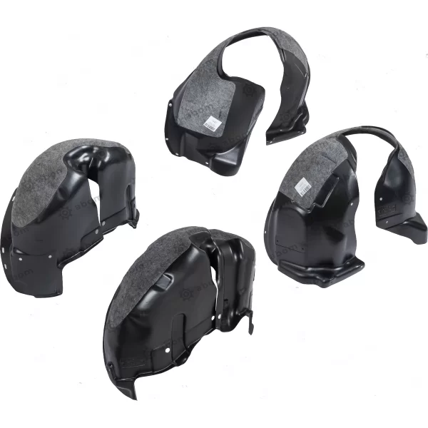 Передние и задние подкрылки с шумоизоляцией LUXE для Lada Vesta NG седан и SW