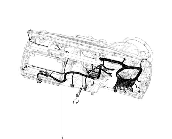 Жгут проводов панели приборов 21900372403065 для Lada Granta