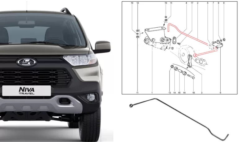 АВТОВАЗ проводит сервисную кампанию по замене рычага привода регулятора давления тормозов Lada Niva Travel