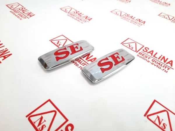 Заглушки поворотников "SE" хром на крыло для Lada Granta, Kalina, Priora, Ваз 2109-2114