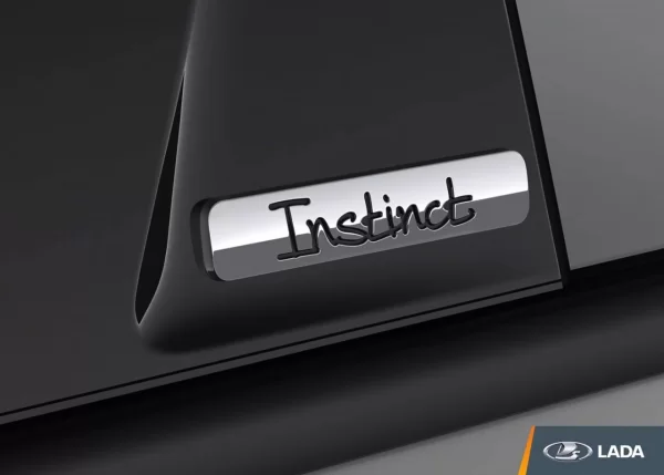 Шильд (орнамент) боковой двери «Instinct» для Lada XRAY