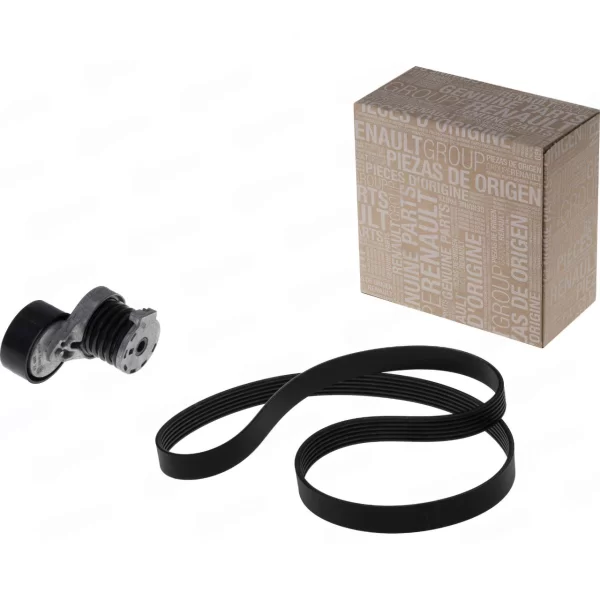 Ремень генератора с роликом (ДВС К4М с ГУР, без КУ) для Lada Largus