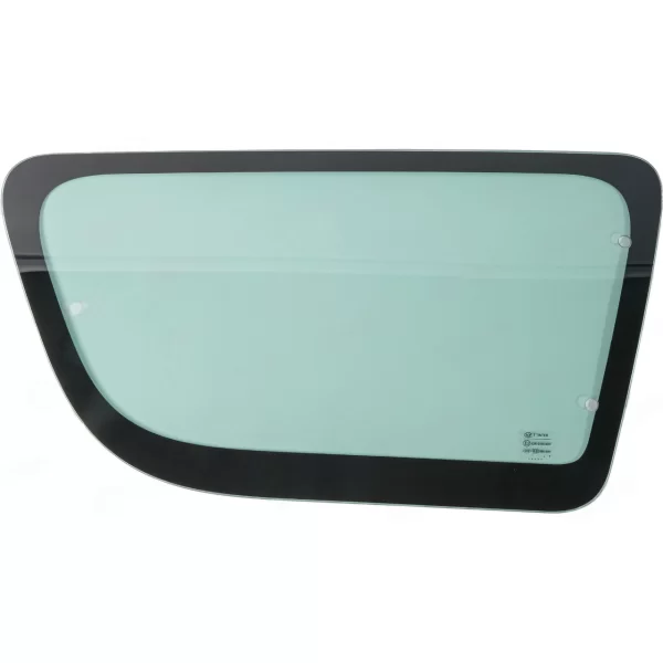 Стекло окна боковое поворотное тонированное (зеленое) для Lada Largus