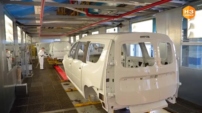 Как АВТОВАЗ модернизировал производство окраски Lada Largus Как АВТОВАЗ модернизировал производство окраски Lada Largus