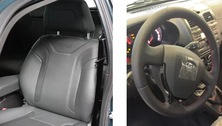 Lada Niva Travel с кожаным салоном получила руль от Granta Sport