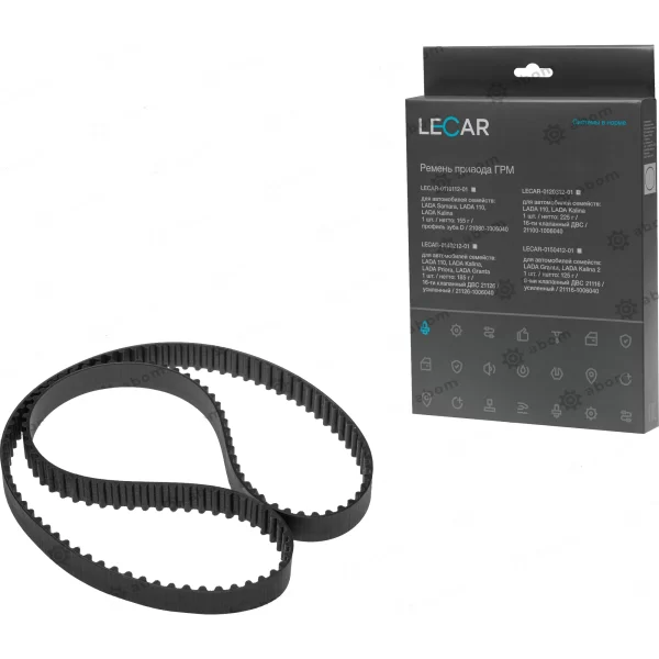 Ремень ГРМ Lecar для 16-клапанных двигателей ВАЗ
