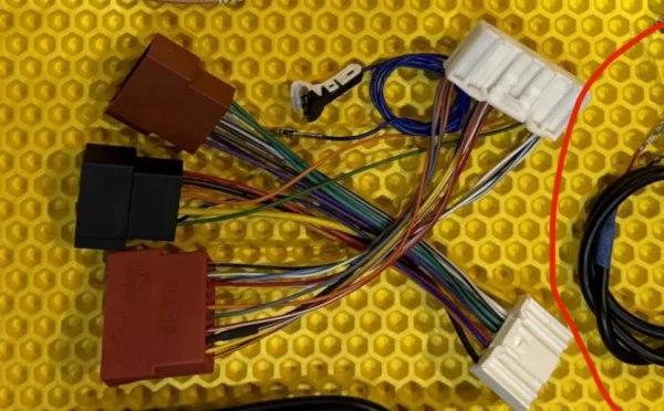 Комплект проводов с разъемами (переходники) для подключения ММС EnjoY Pro для Lada Granta FL