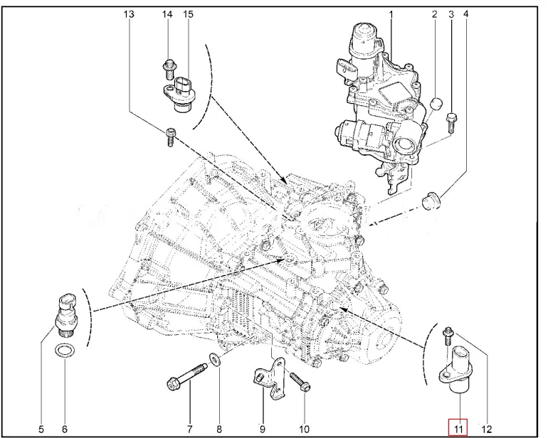 Не могу найти датчик скорости на Гранте