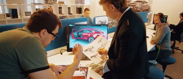 АВТОВАЗ рассказал про дизайнеров, которые работали над созданием Lada Iskra