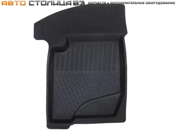 Коврик водителя резиновый REZKON для Lada Niva Travel, Chevrolet