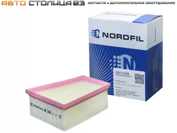 Фильтр воздушный Nordfil двигателя K4M для Lada Largus