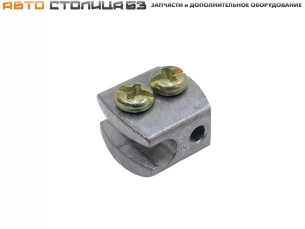 Держатель-зажим для тяг центрального замка 2 винта