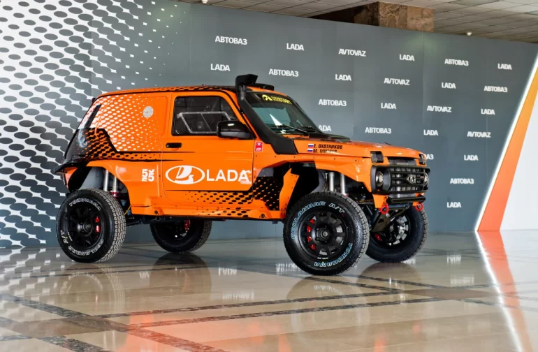 Показали LADA NIVA SPORT TURBO для «ШЕЛКОВОГО ПУТИ 2025»