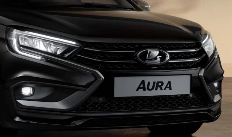 Статистика продаж Lada Aura за половину 2025 года