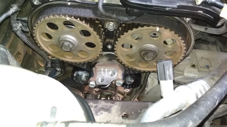 Порвало ремень ГРМ и загнуло клапана, шатуны тоже менять?