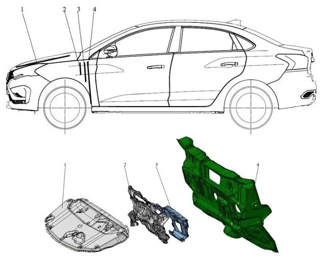 Особенности подкапотного пространства Lada Iskra