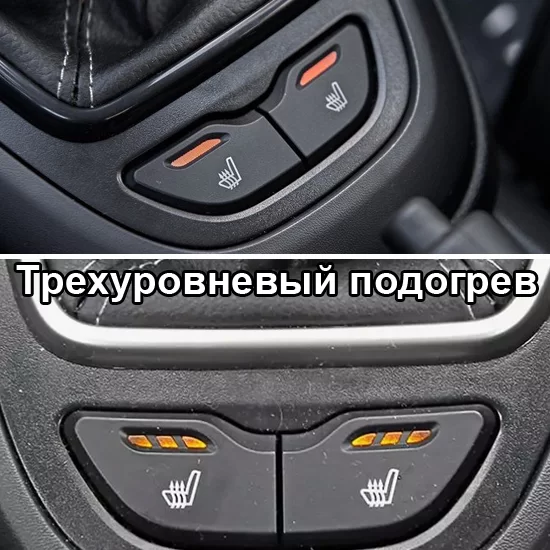 Контроллер трехуровневого подогрева передних сидений для Lada Vesta