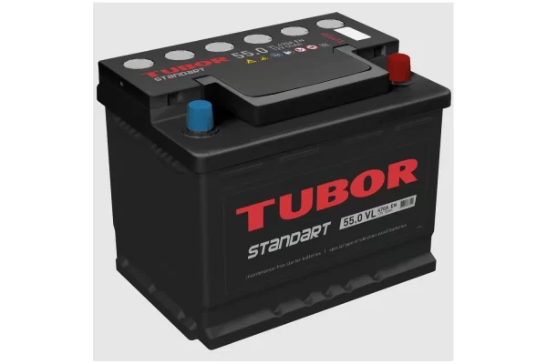 АКБ Кислотный TUBOR STANDART (Емкость 60Ач., ТХП 550А)